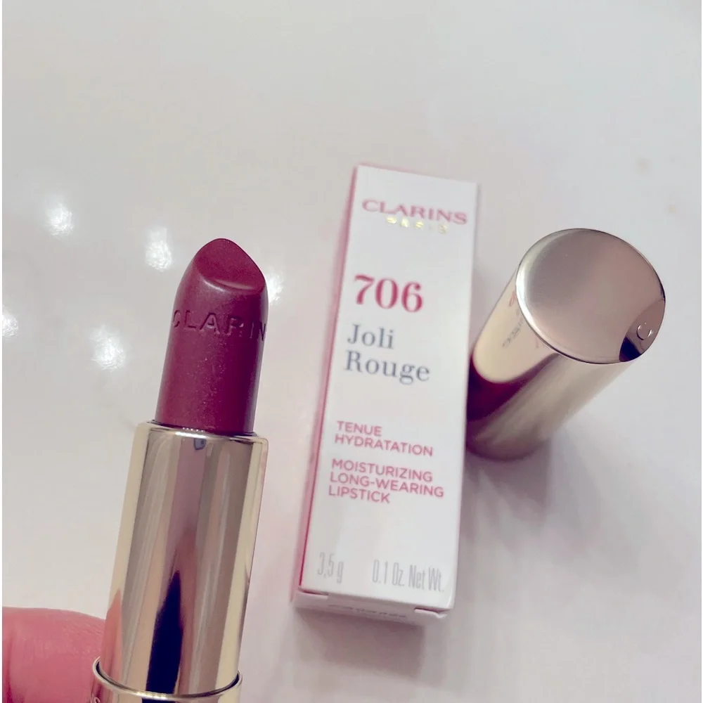 CLARINS- Joli Rouge Shine - High Shine Lipstick 💄